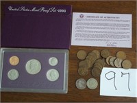 1993 US Mint Proof Set, V-Liberty Nickels