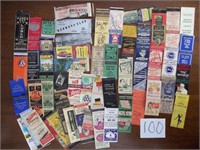Large 1930's-50's Matchbook Collection