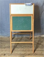41" Vintage Childs Chalk Board Easel