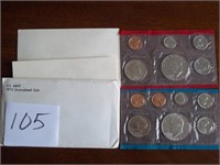 1973 US Mint Coin Set with Dollars