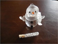 Swarovski Crystal Snowman with crystals