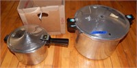 2 Pressure Cooking pots