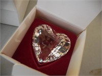 Swarovski Crystal clear crystal Heart Chaton