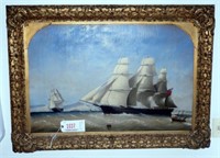 Lot #1037 - Late 19th Century oil on canvas of