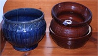 Lot #1098 - Weller pottery style jardiniere,