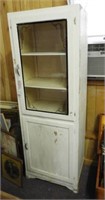 Lot #1134 - Vintage white painted two door