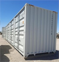 40' High Cube Multi Door Storage Container