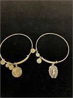 Authentic alex & ani bracelets sisters & guardian