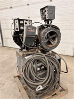 Lot of 3:  Lincoln Ideal Arc DC Welder & Tractors