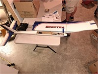 Spectra electric rc glider 80" wingspan