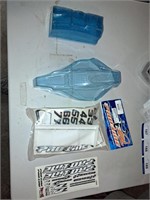 Lexan buggy buddy, 1/8 wing, decals