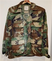US ARMY 24th Infantry Camo Jacket - Med Short