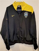 NIKE Brasil CBF Soccer Wind Breaker Jacket - L