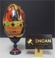 Russian Orthodox Lacquer Easter Egg