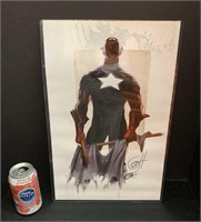 Impression Captain America - dans une protection