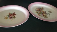 Pair of Vintage Serving Platters