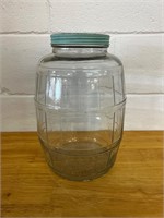Vintage barrel pickle jar
