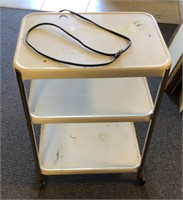 Vintage kitchen utility cart