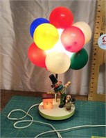 Vintage Balloon/Clown lamp