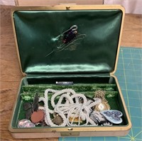 Jewelry box with contents