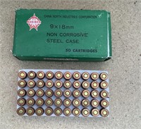 9x18mm ammunition