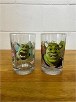 2007 Shrek McDonalds glasses