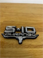 Vintage S-10 Durango fender emblem