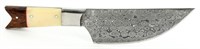 Knife Damascus Blade Hand Made Custom Knife