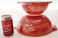 2 Pyrex autumn harverst Cinderella, # 442 et 444