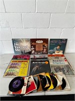 Vintage vinyl record lot LP