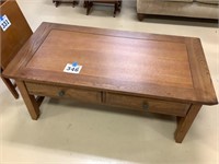 Mission coffee table
