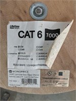 Partial Roll of Cat 6 Wire