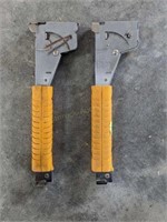 (2) Hammer Staplers