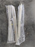 (3) Partial Bags of Large Zip Ties