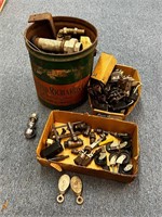Miscellaneous tool lot & Whitfield Richards bucket