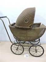 Late 1800s Antique Baby Carriage