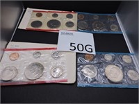 Two U.S. Mint 1975 Proof Sets