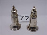 Reed and Barton SS Salt and Pepper Shakers
