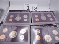 U.S. Mint Proof Sets 1984,1989,1991,1993