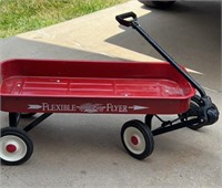 Flexible Flyer metal wagon
