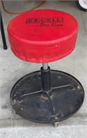 EX- CELL rolling shop stool-hydraulic