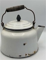 Antique graniteware coffee pot