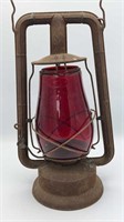 Dietz Fitzall Monarch Ruby Globe Lantern