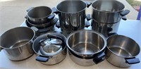 Copper bottom Cookware set- Revere ware