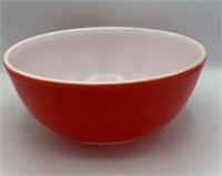 Pyrex cherry red mixing bowl #404
