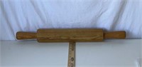 Antique hand turned rolling pin