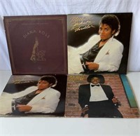 4 albums- Michael Jackson, Diana Ross