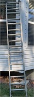 16 ft. aluminum extension ladder