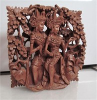 Kuta Bali Wood Carving 8"X8"