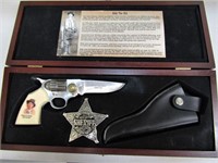 Billy the Kid Knife Badge & Holster in Case